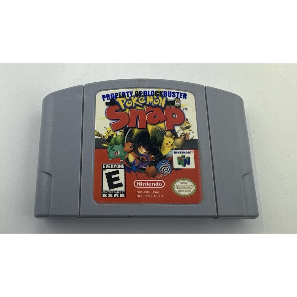 Pokémon Snap Nintendo 64 Game N64 Nintendo Pokemon Fats Shipping Tested Gaming
